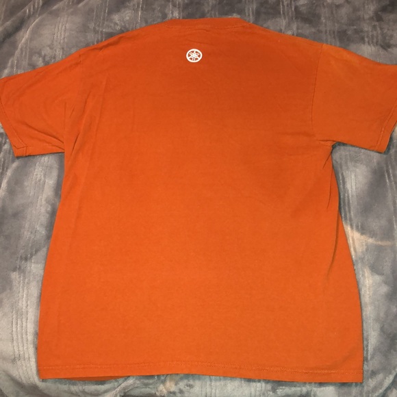 Medium Orange Yamaha Shortsleeve Tee - Picture 6 of 7